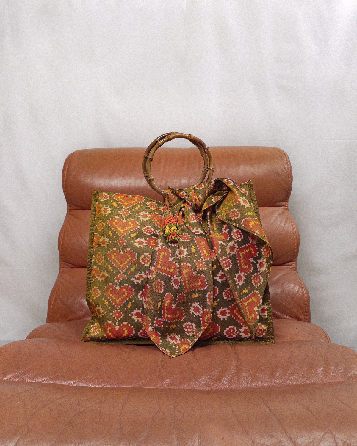 Basil Patola Tote Bag