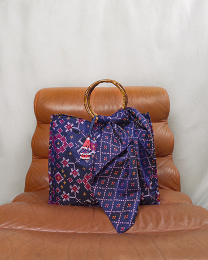 Basil Patola Tote Bag