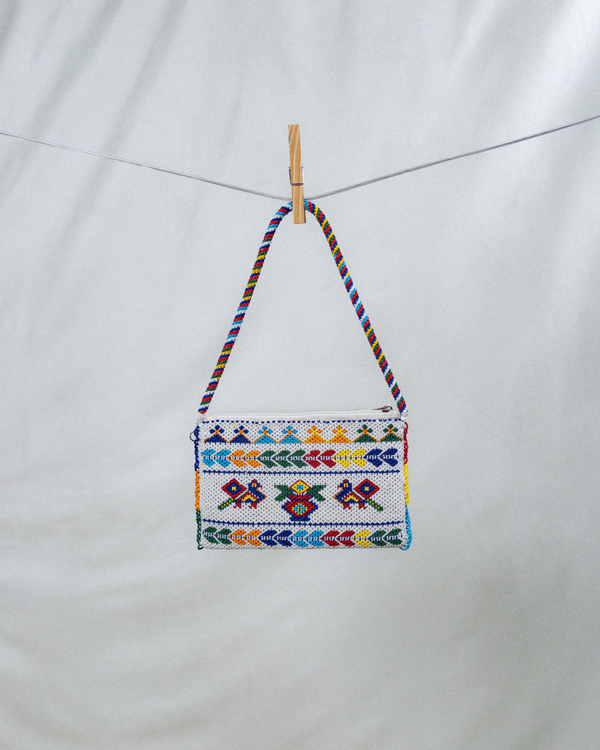 Rosemery Beaded Shoulder Bag